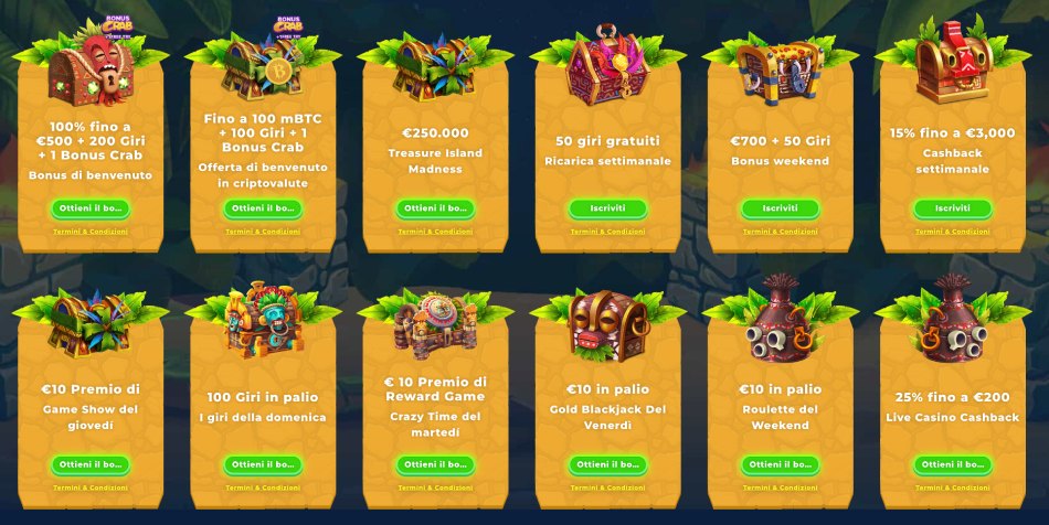 Promozioni di Wazamba Casino