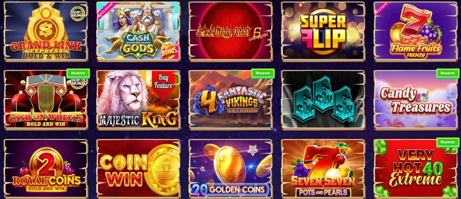 Giochi su Wazamba Casino