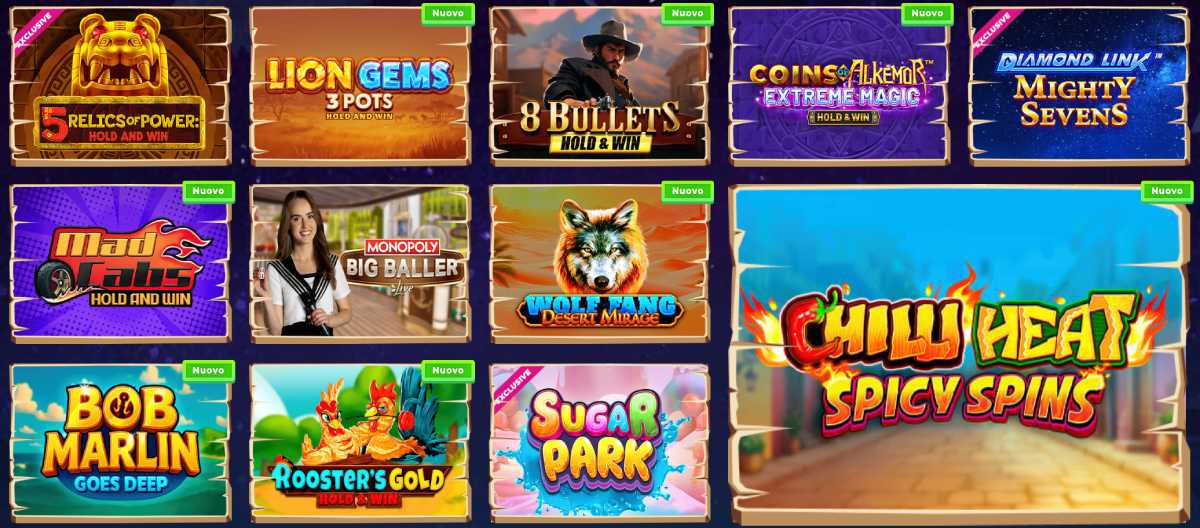 Giochi su Wazamba Casino